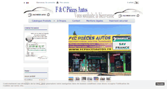 Desktop Screenshot of fcpiecesautos.fr